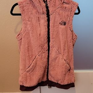 Northface beautiful pink furlander vest/ jacket